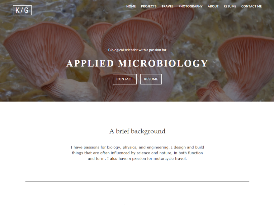 Preview of theme Atomic