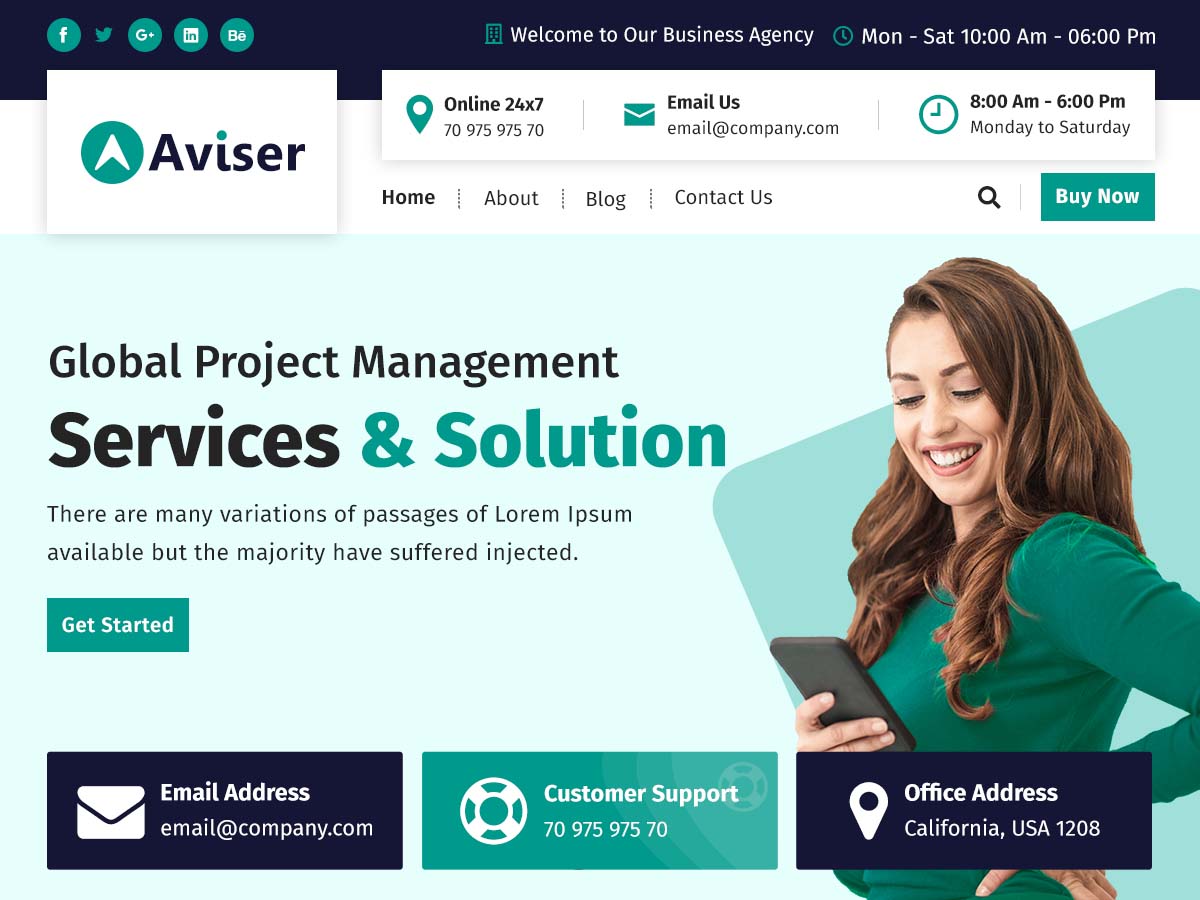 Aviser 20.3 – WordPress Theme