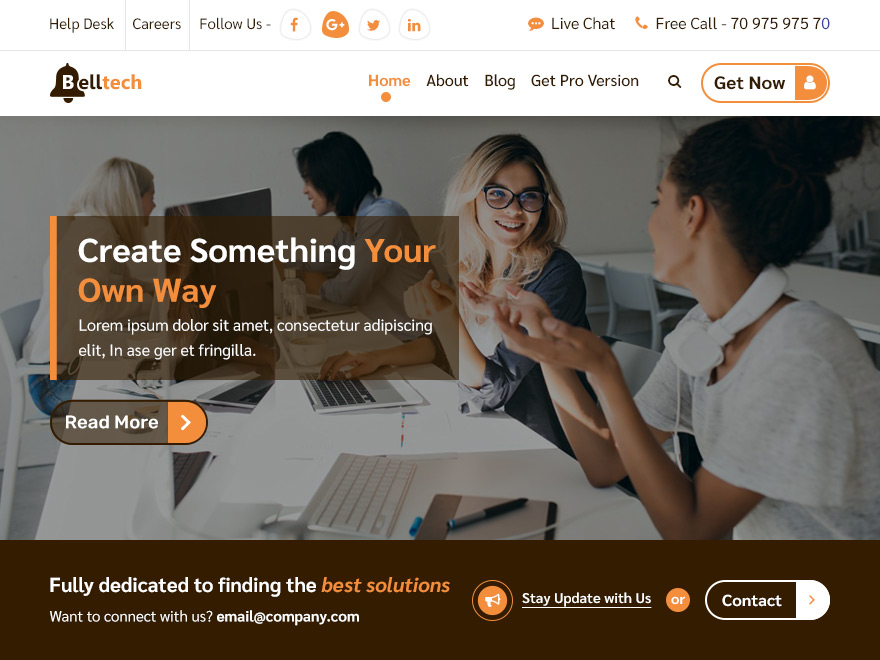Belltech 20.3 – WordPress Theme