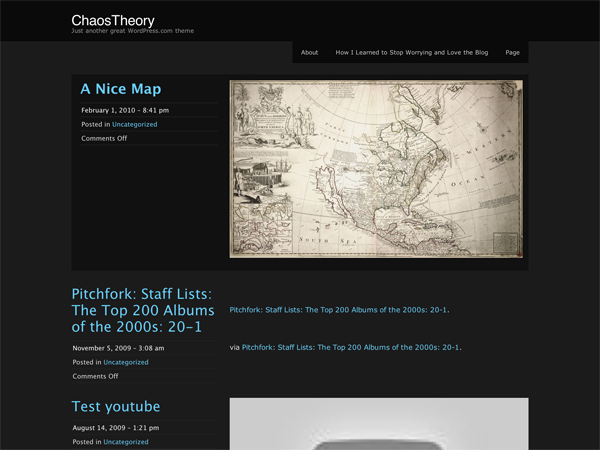 Preview of theme ChaosTheory