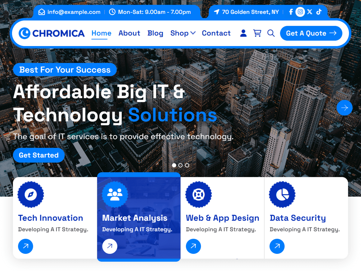 Chromica 1.0.37 – WordPress Theme