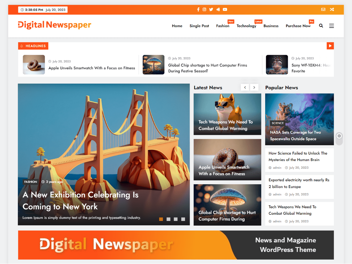 Digital Newspaper