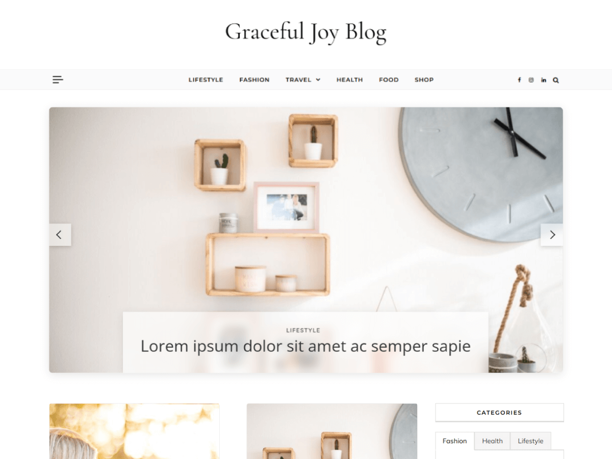 Graceful Joy Blog