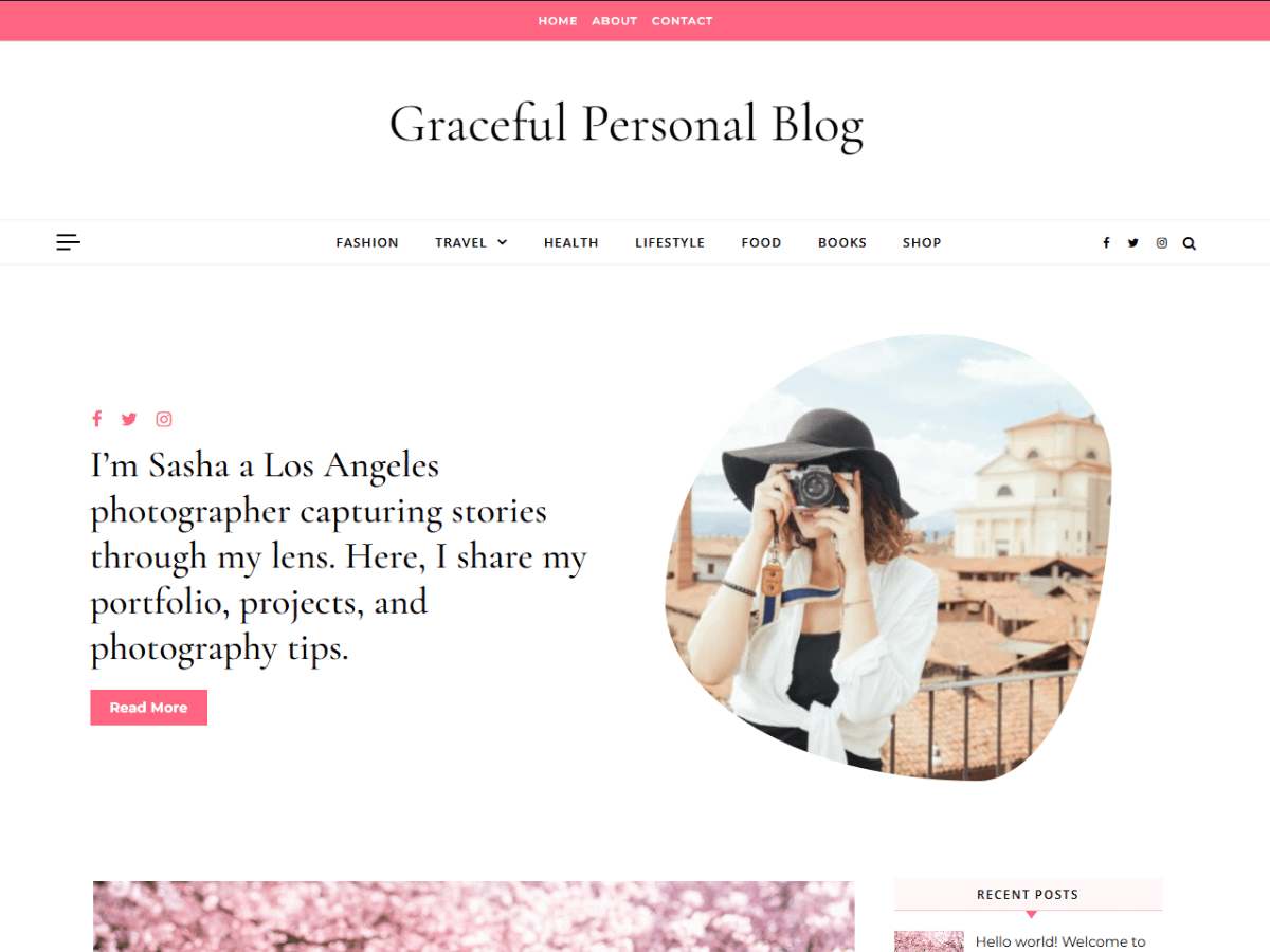 Graceful Personal Blog