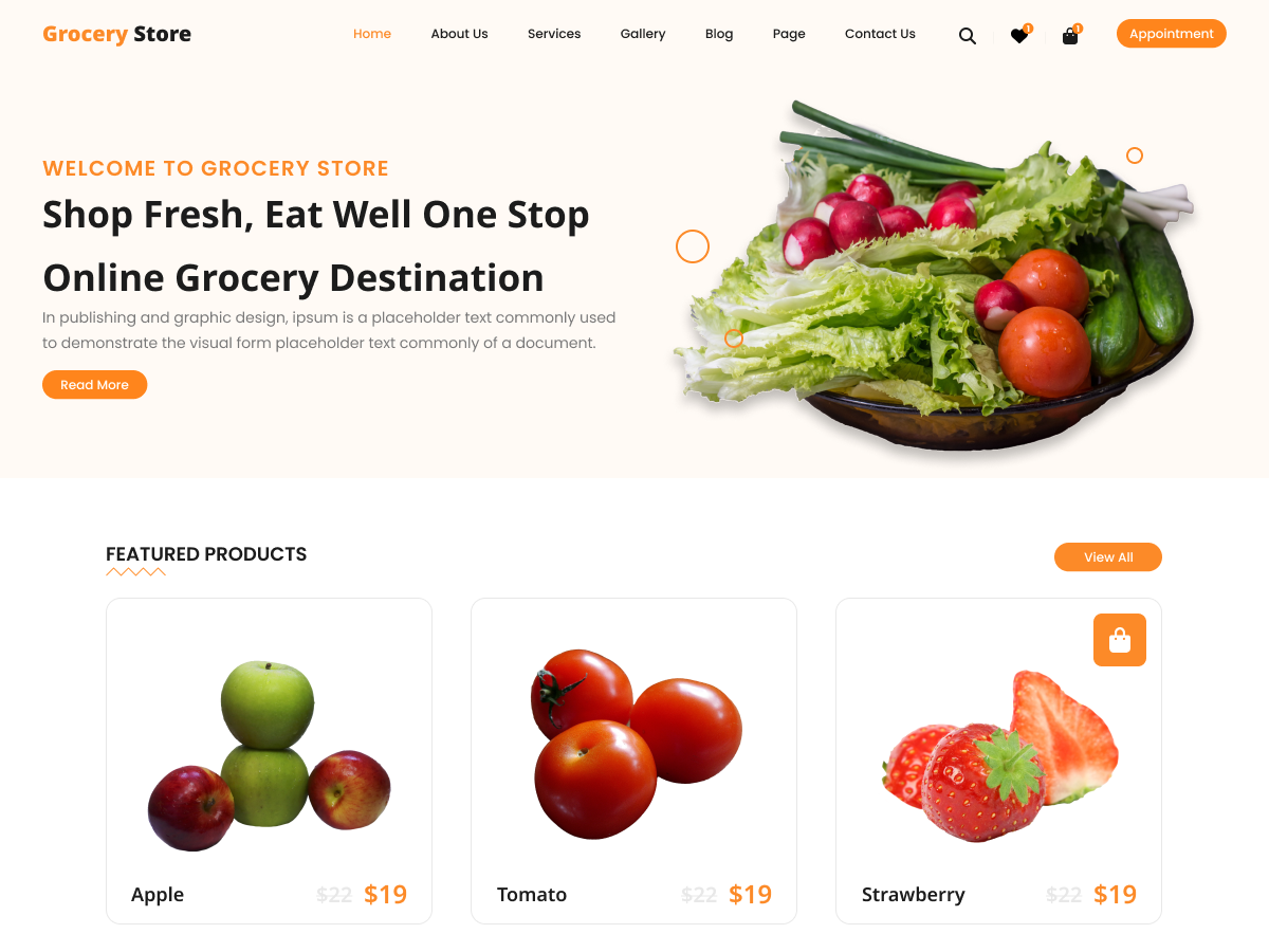 Grocery Shopping Store 1.3.3 – WordPress Theme