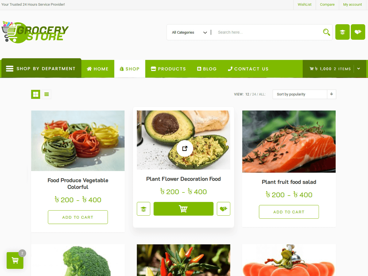 Grocery Store 1.4.8 – WordPress Theme