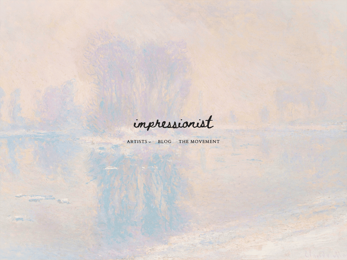 Preview of theme Impressionist