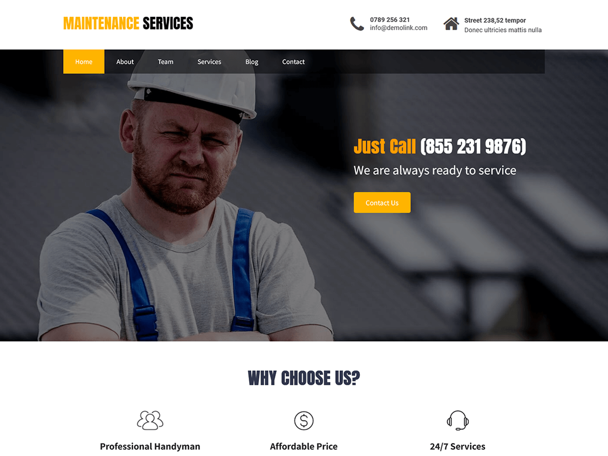 Maintenance Services