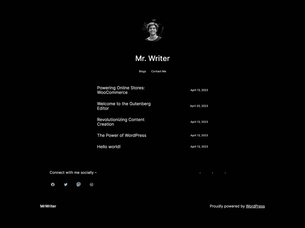 MrWriter