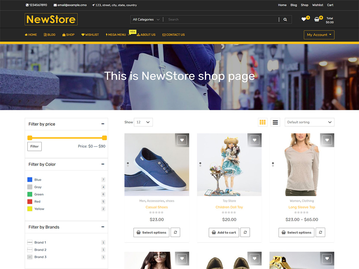 NewShop eCommerce