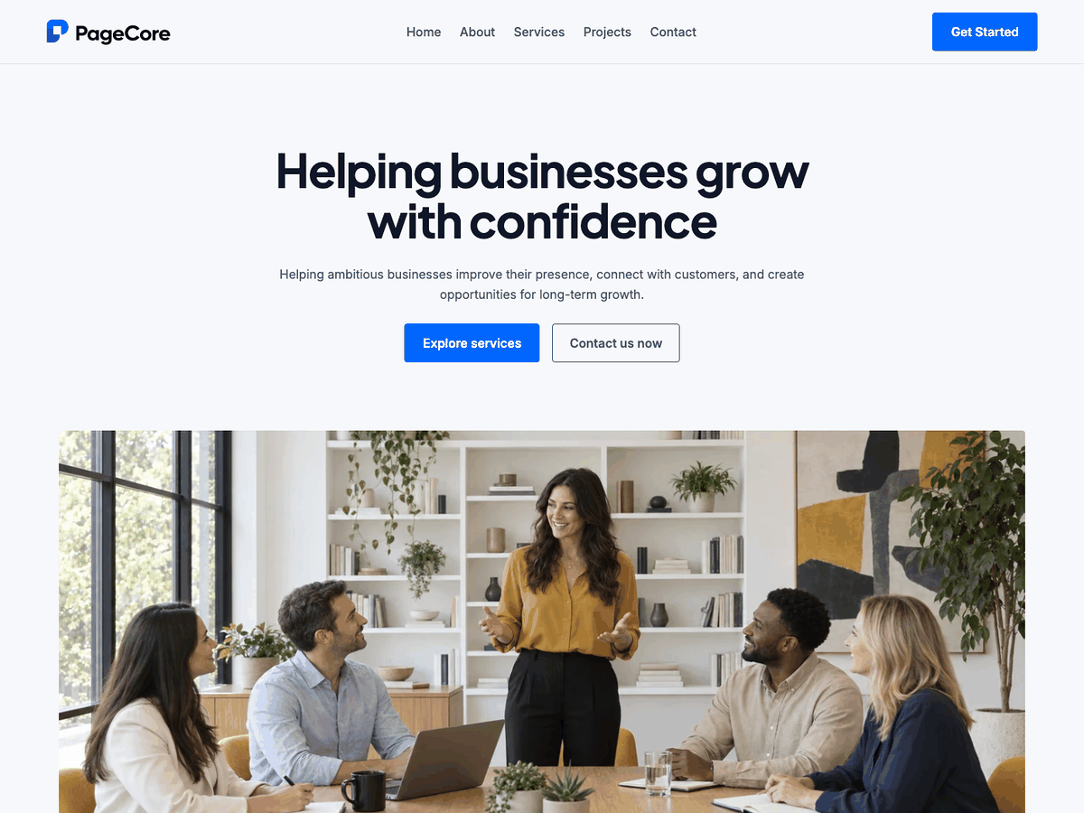 PageCore FSE 1.0.2 – WordPress Theme