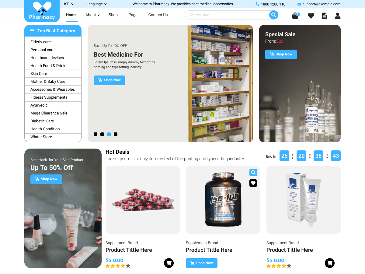 Pharmacy Shop