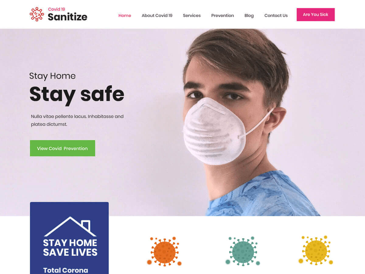 Posterity Sanitize 2.3 – WordPress Theme