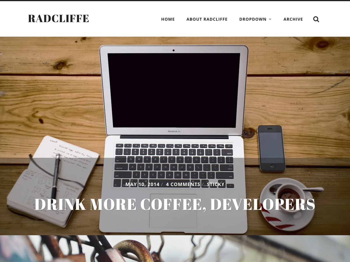 Preview of theme Radcliffe