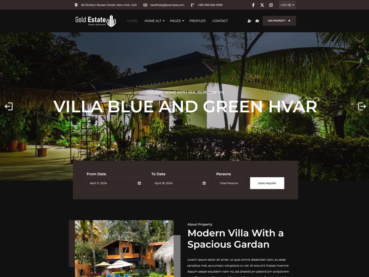 Real Estate Dark House