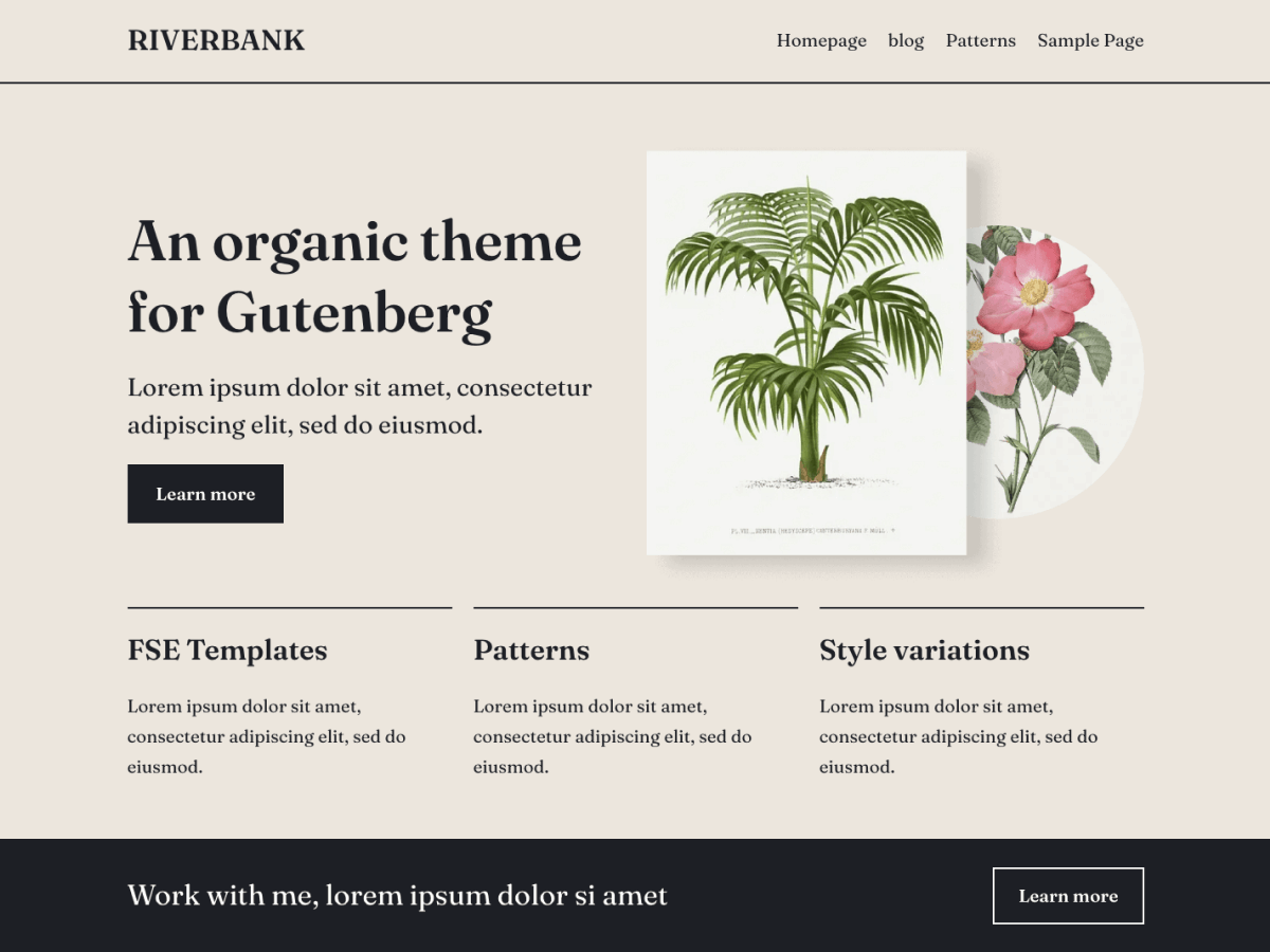 Riverbank 1.0.17 – WordPress Theme