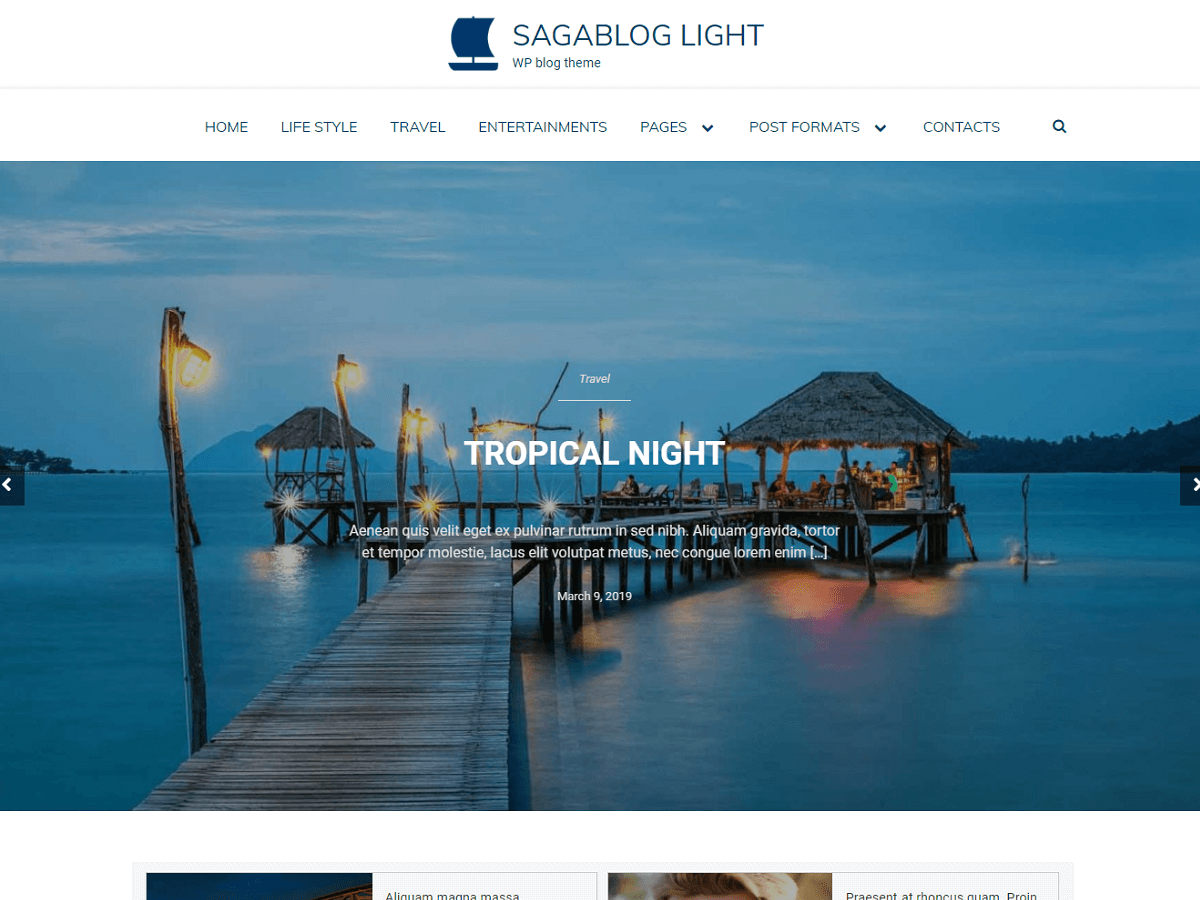 SagaBlog Light