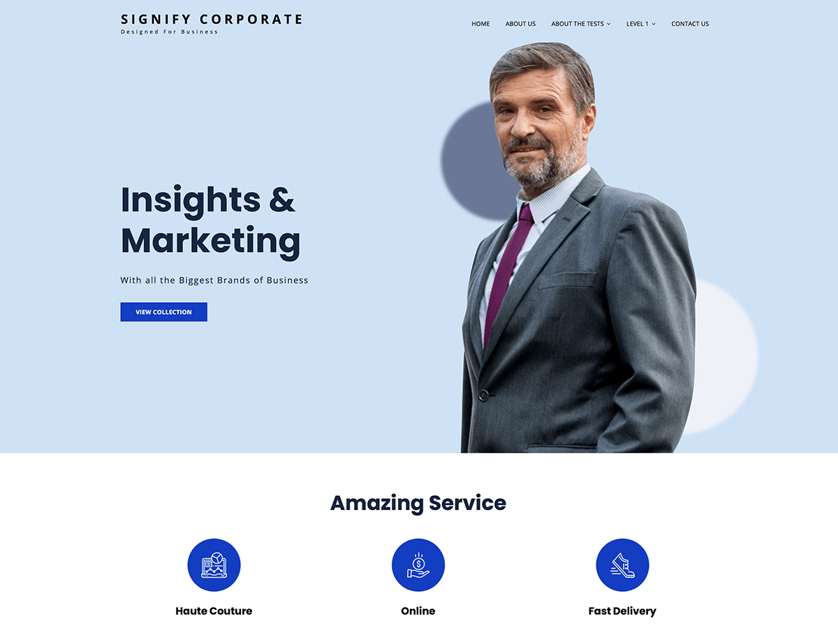 Signify Corporate 2.3.3 – WordPress Theme