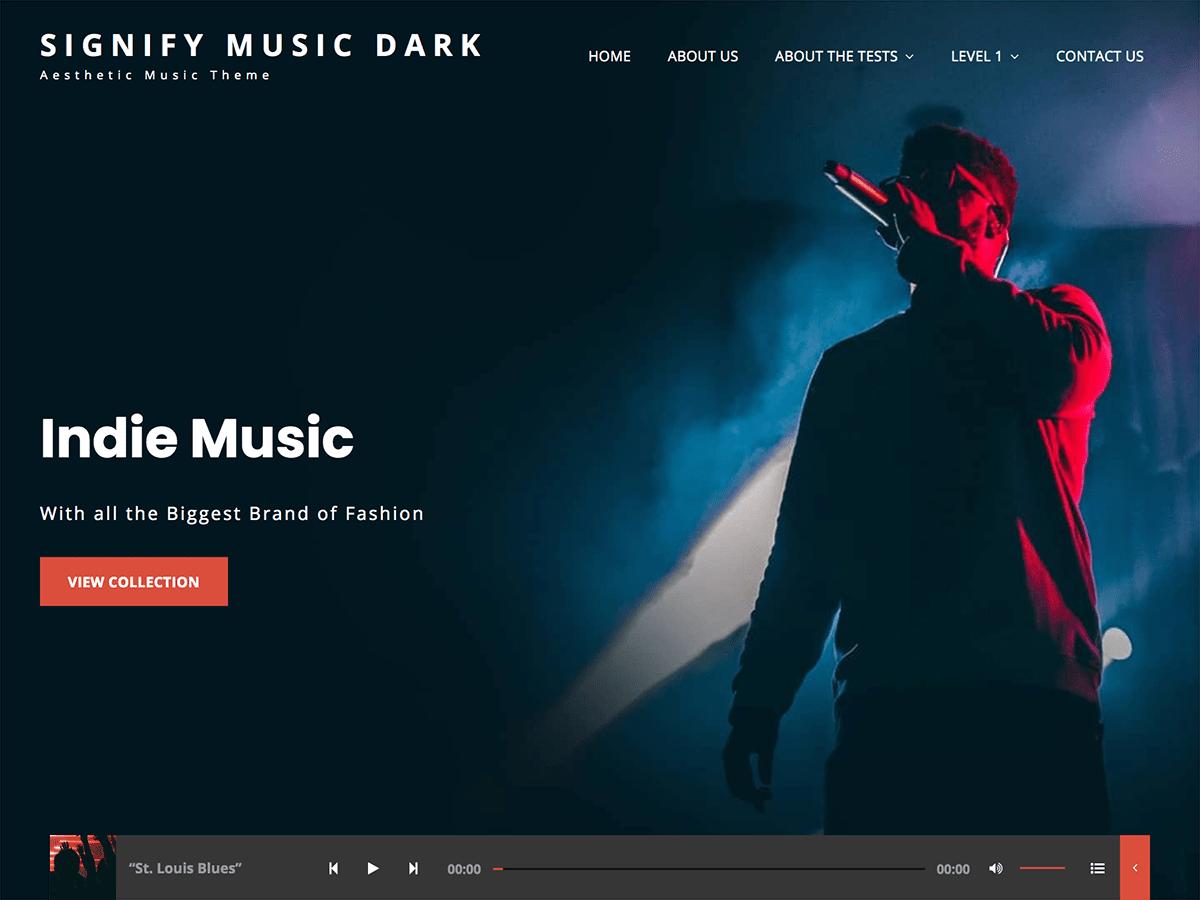 Signify Music Dark 2.2 – WordPress Theme