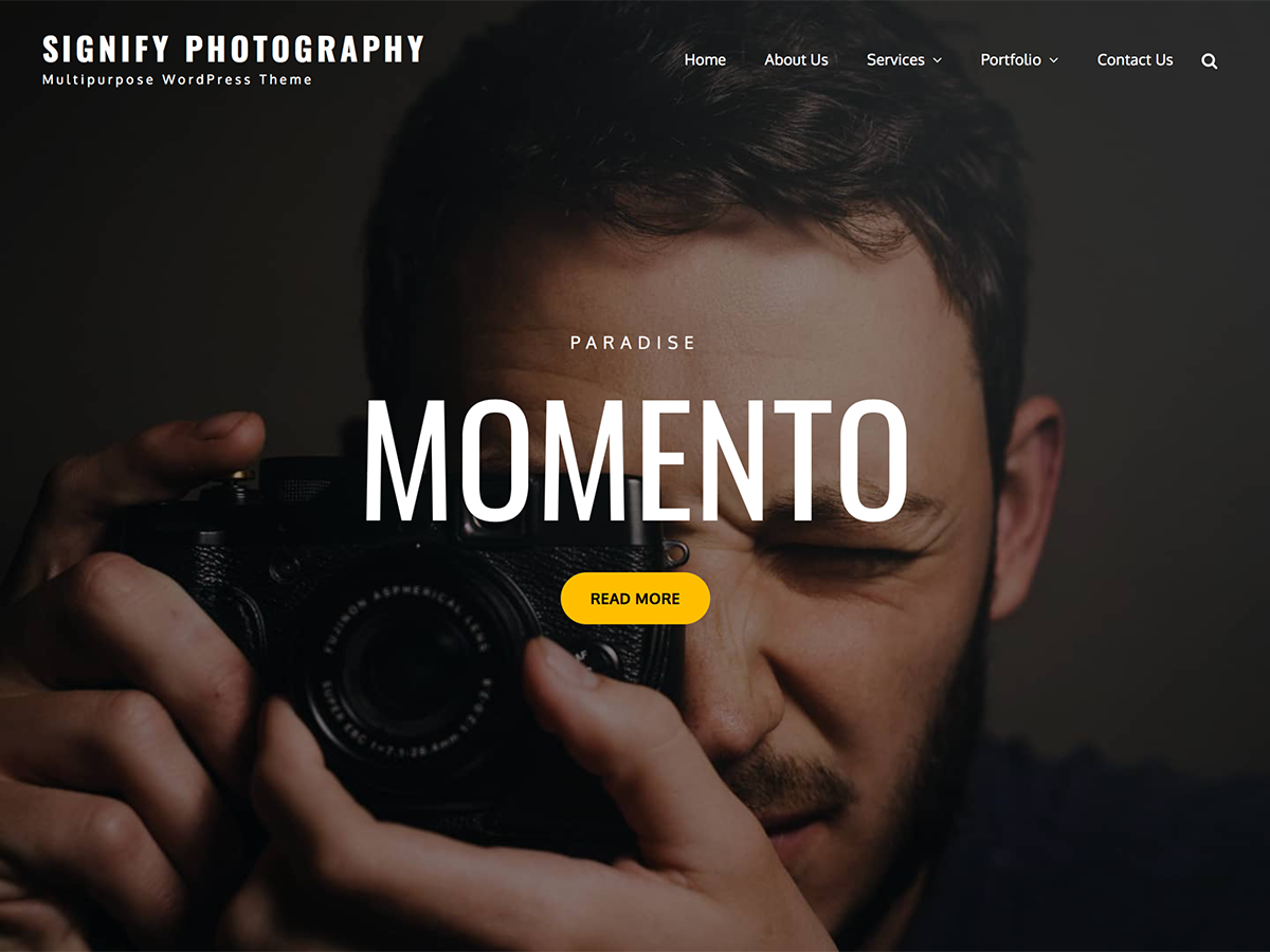 Signify Photography 2.3 – WordPress Theme