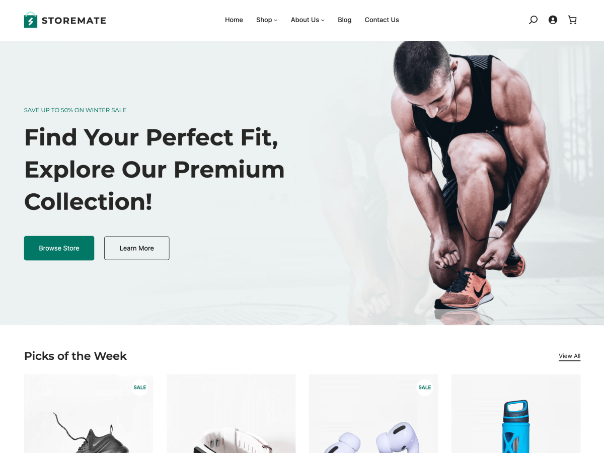 Storemate 1.0.3 – WordPress Theme