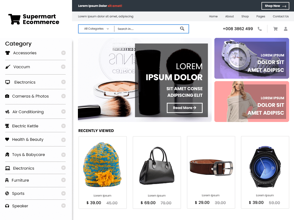 Supermart Ecommerce