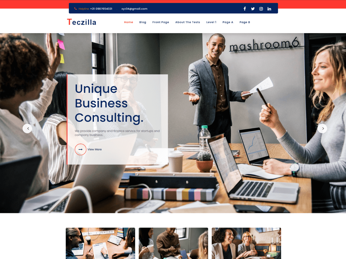 Teczilla Responsive