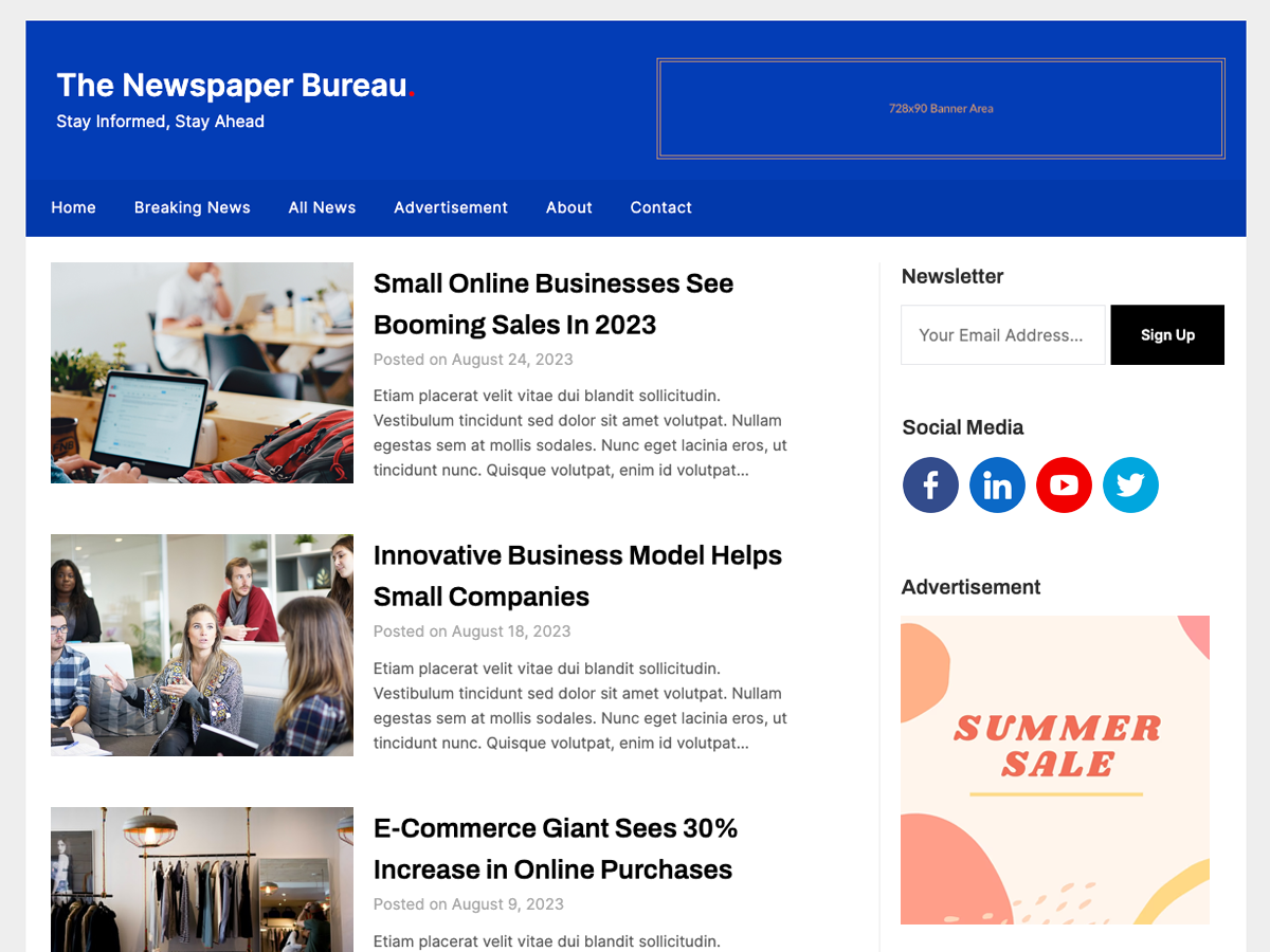 The Newspaper Bureau