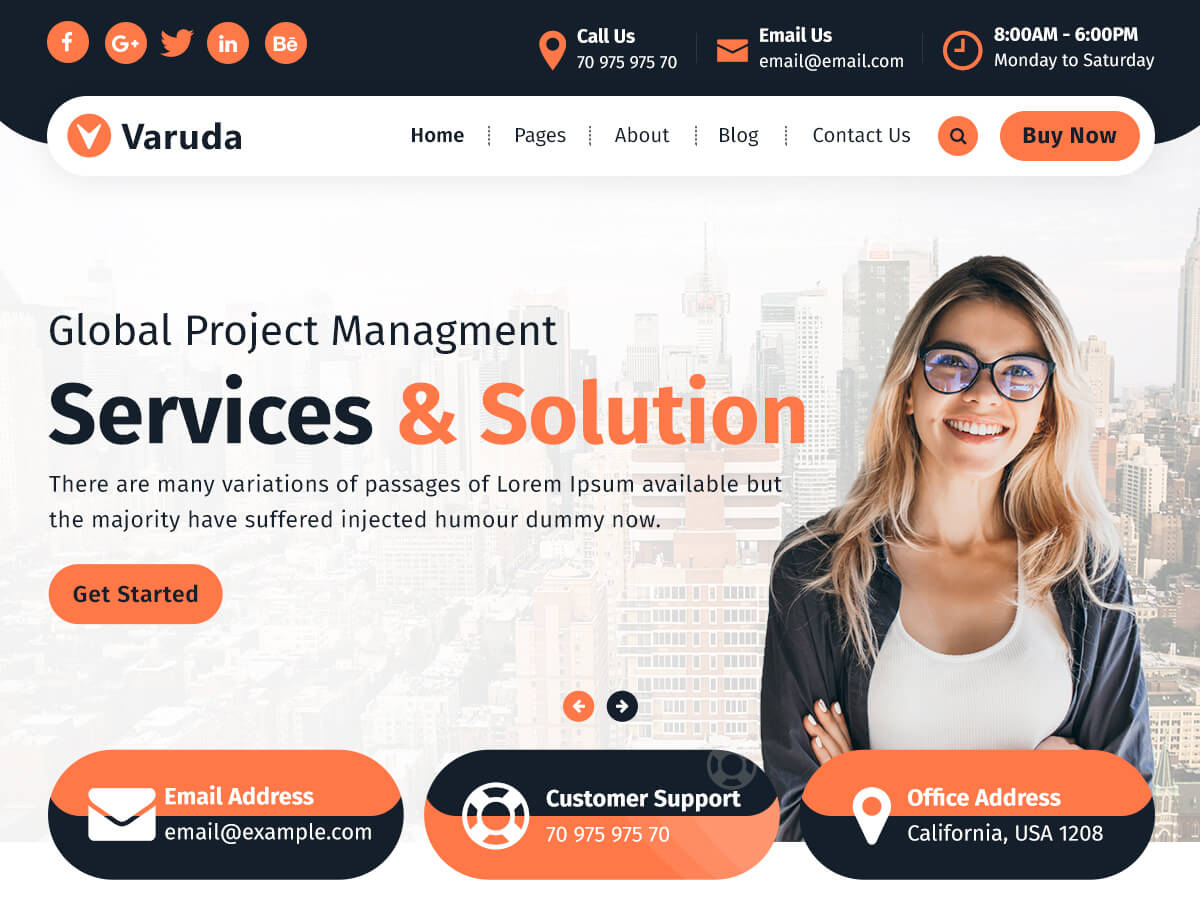 Varuda 20.3 – WordPress Theme