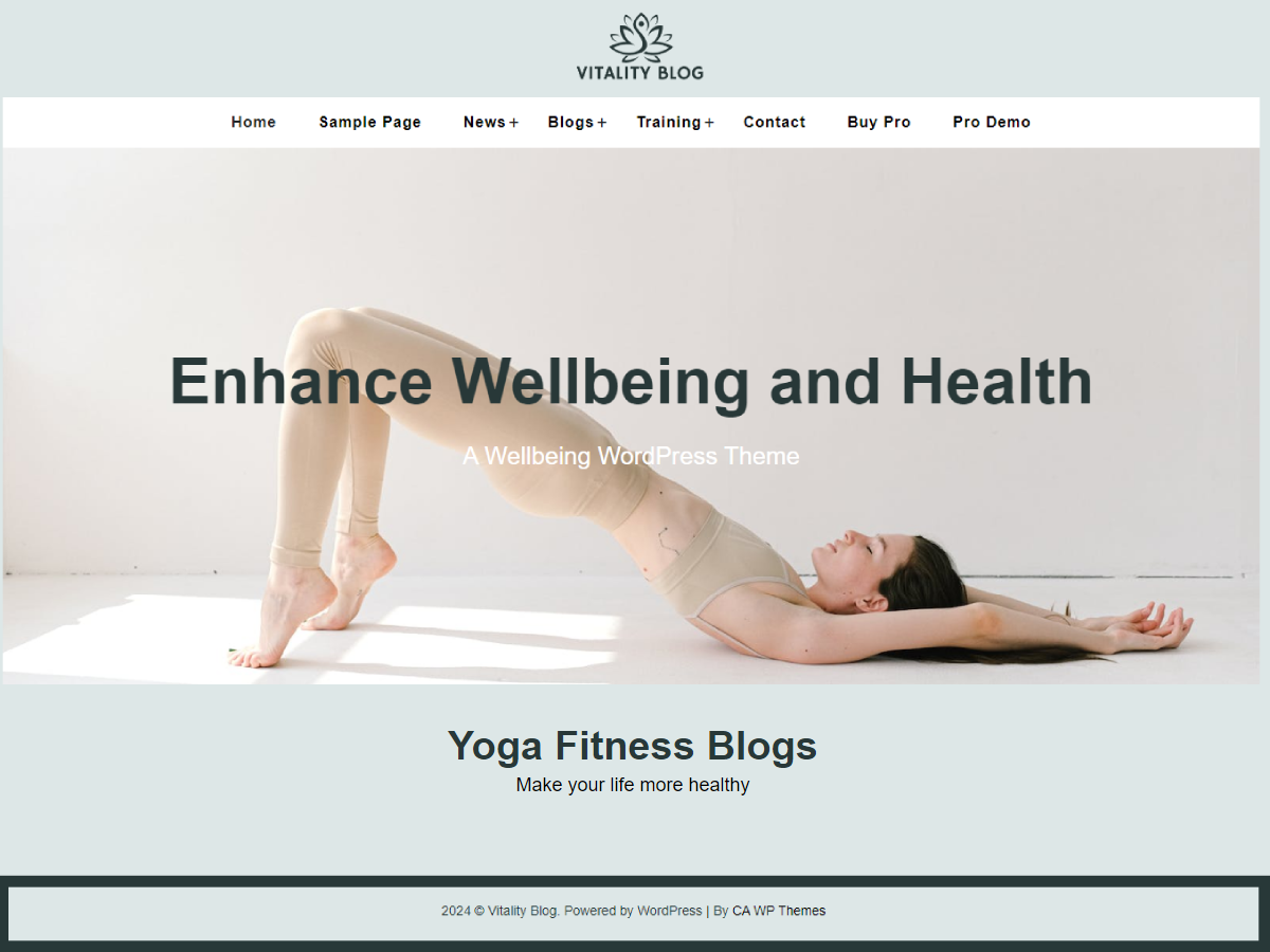 Vitality Blog