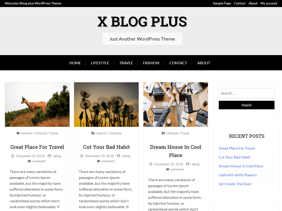 X Blog Plus