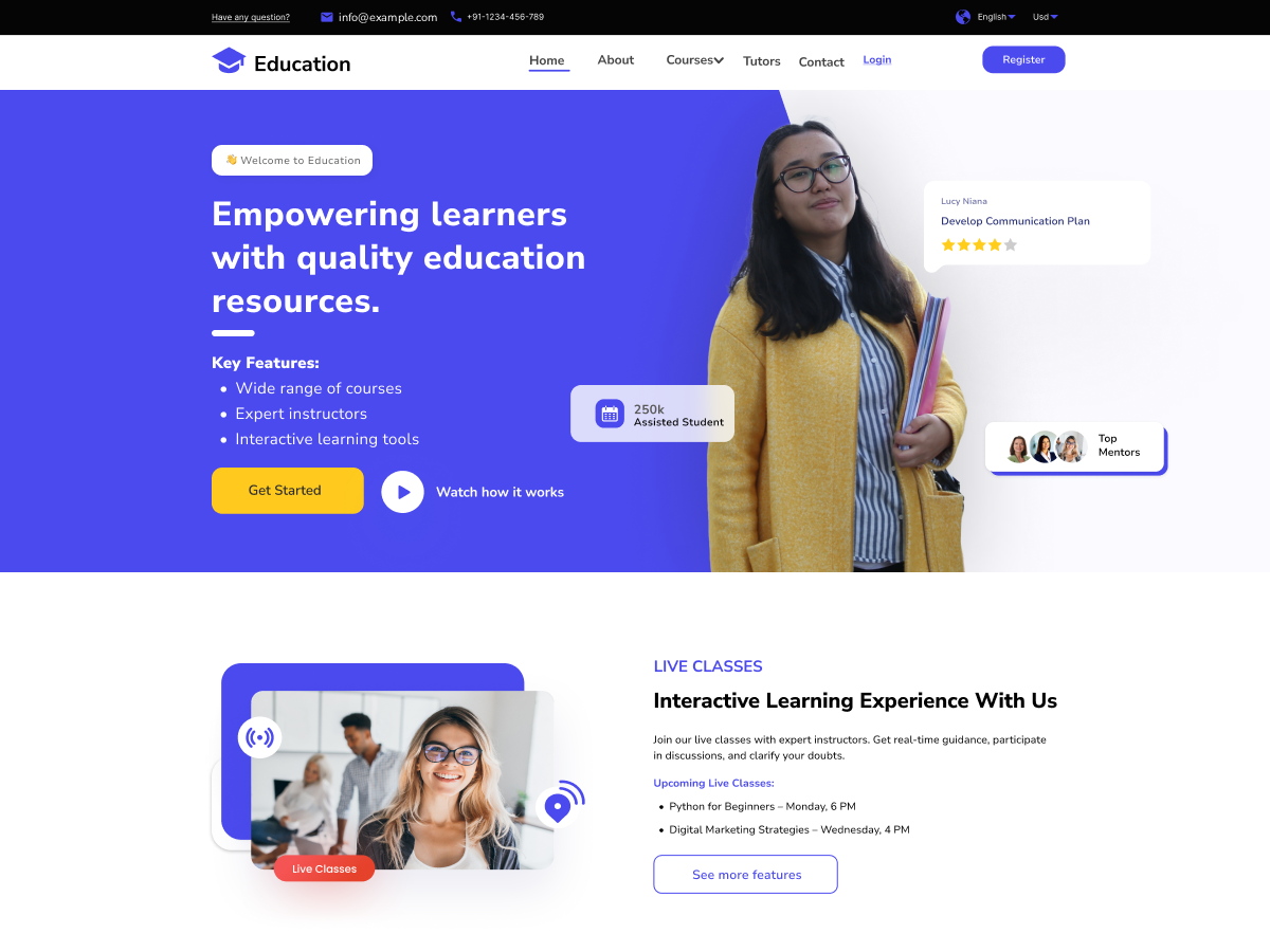 Academic Education Lite Screenshot