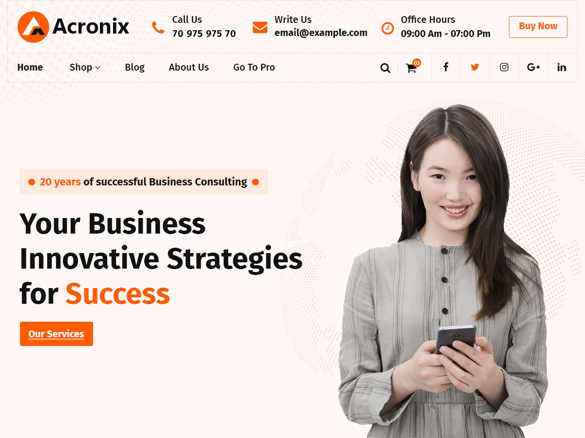 Acronix screenshot