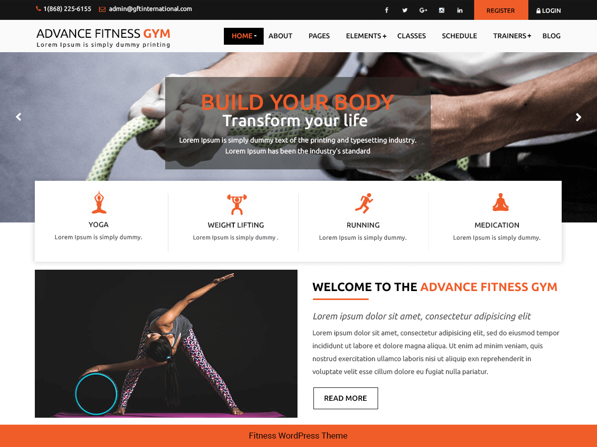 Advance Fitness Gym screenshot