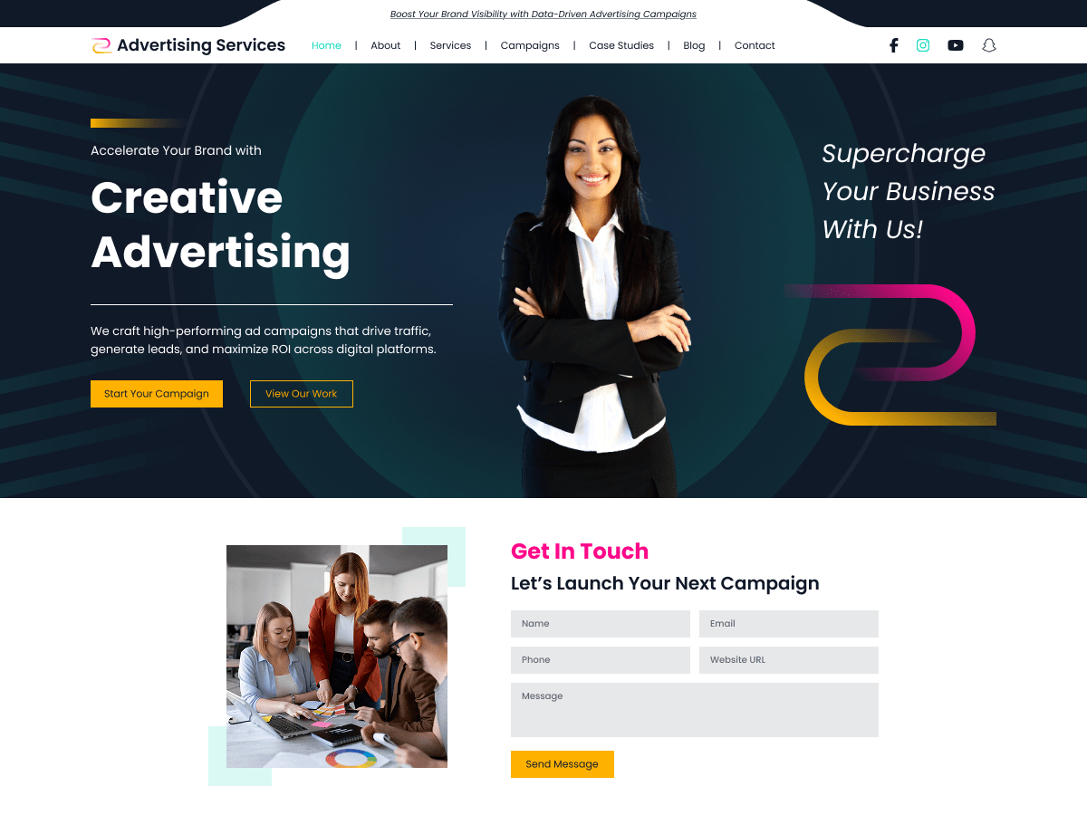 Advertising Services screenshot