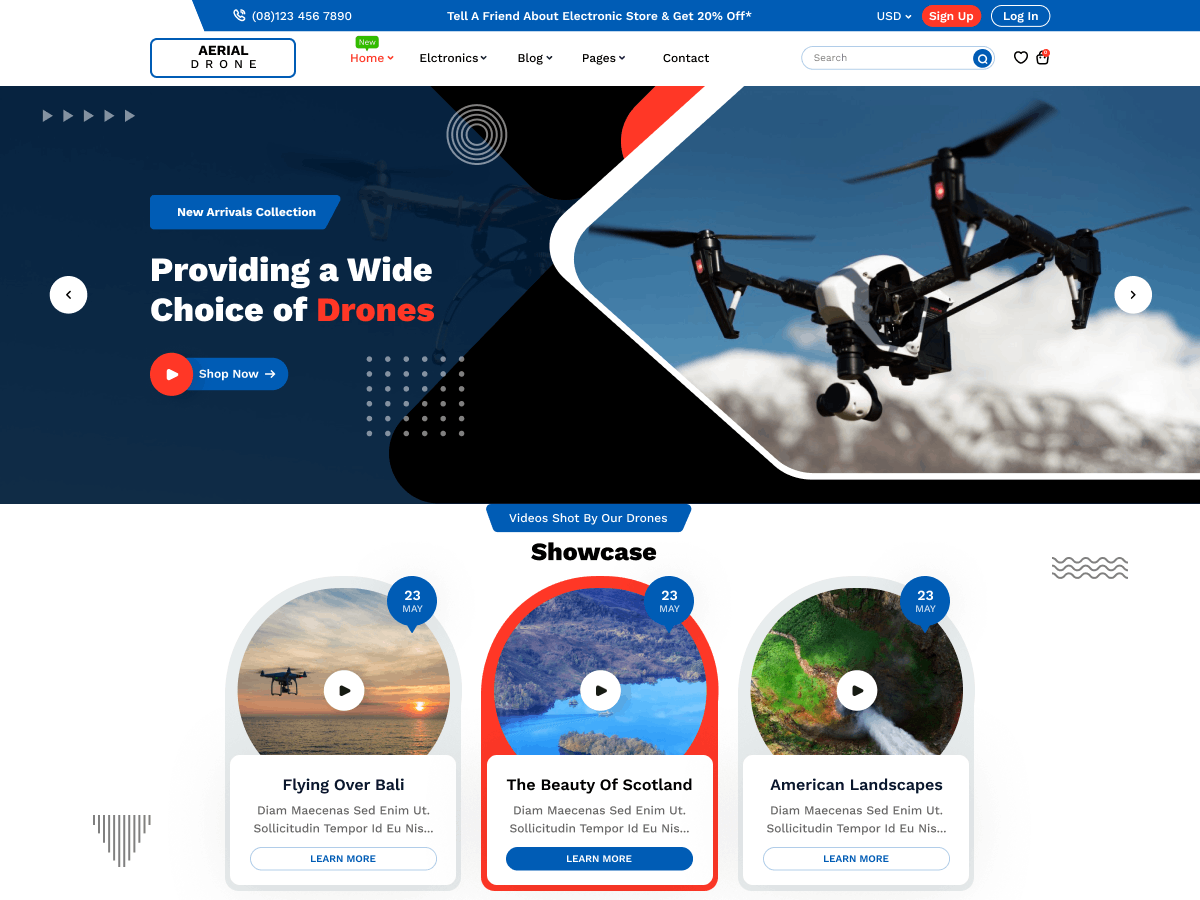 Aerial Drone screenshot