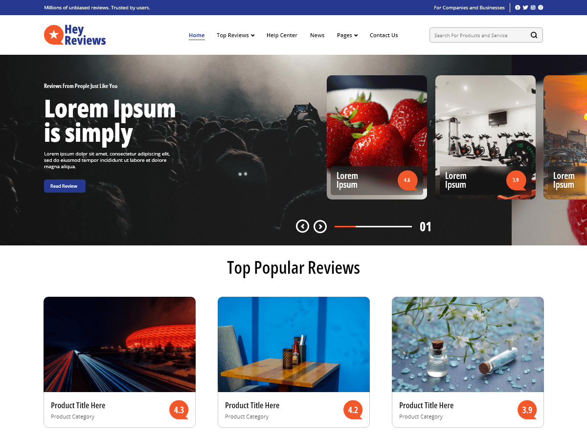 Affiliate Review screenshot