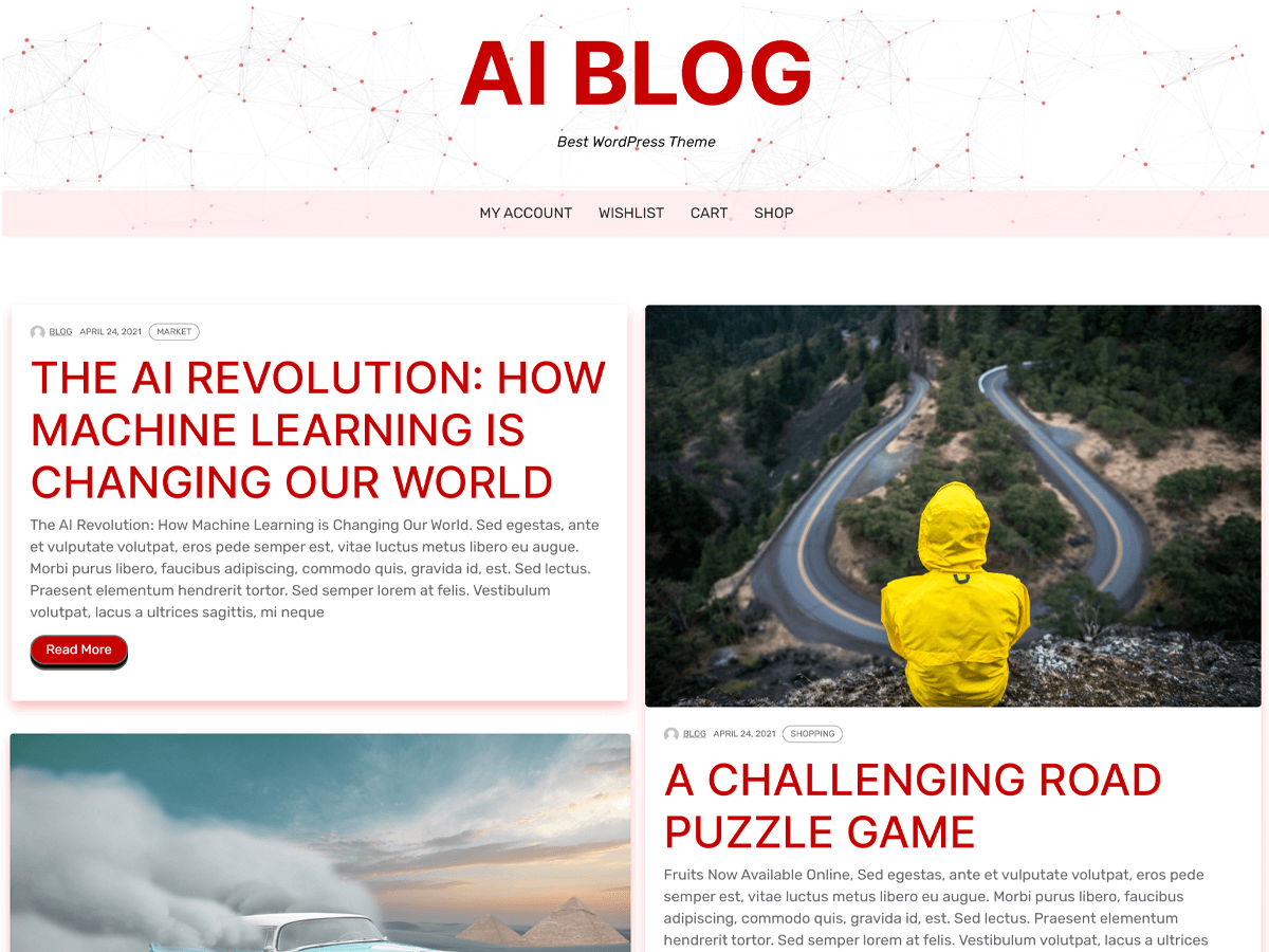 Ai Blog Screenshot