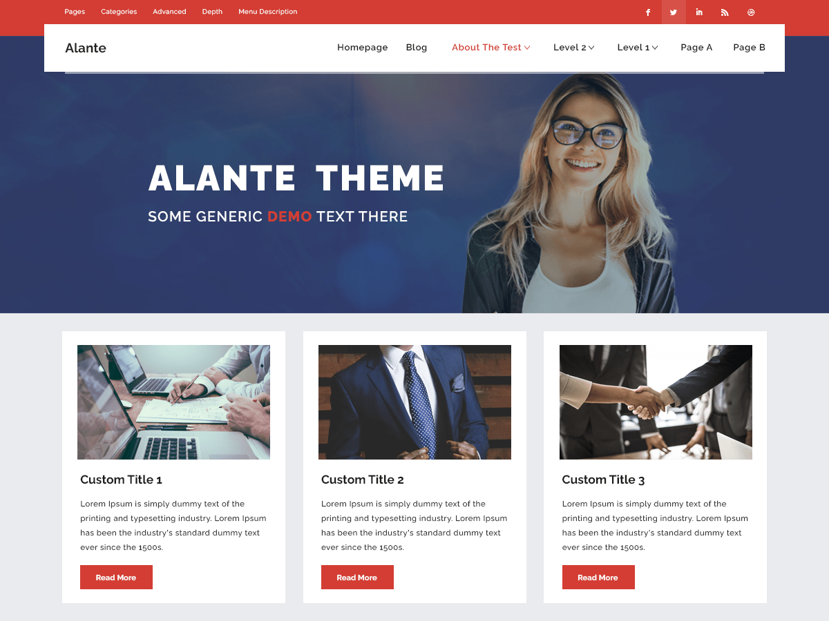 Alante Corp Screenshot