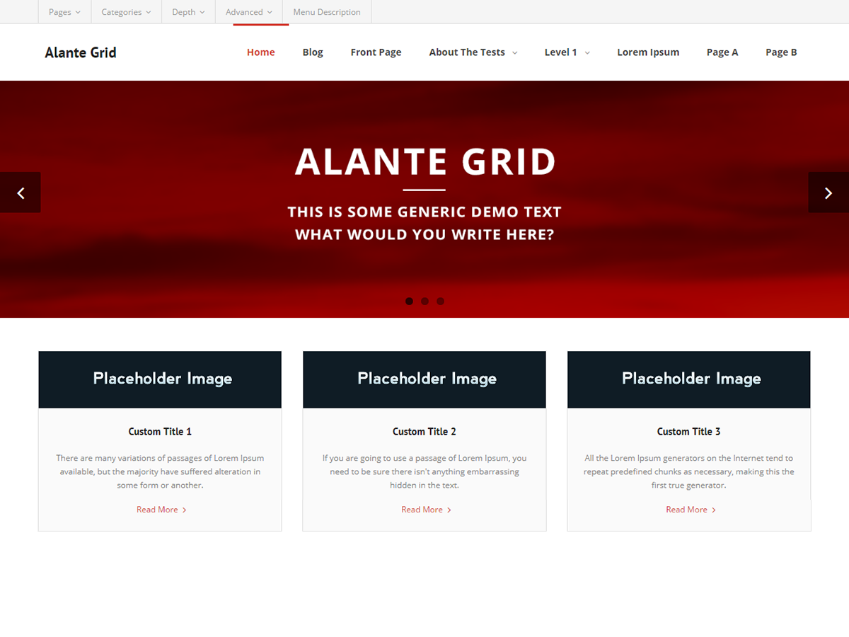 Alante Grid Screenshot
