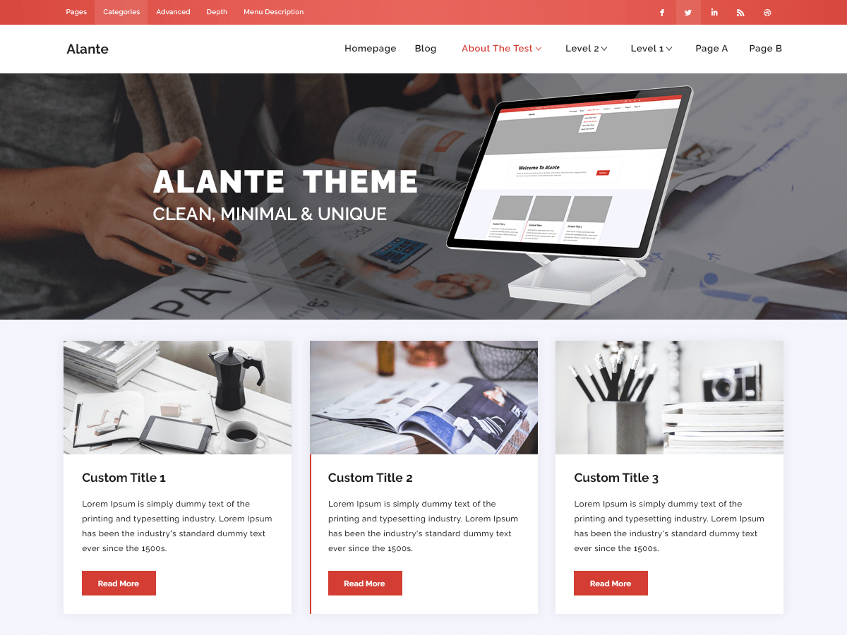 Alante iMagazine Screenshot