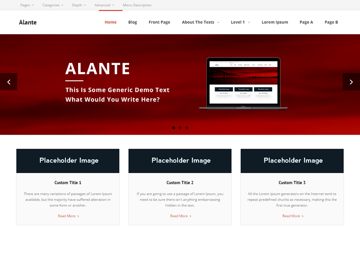 Alante Screenshot