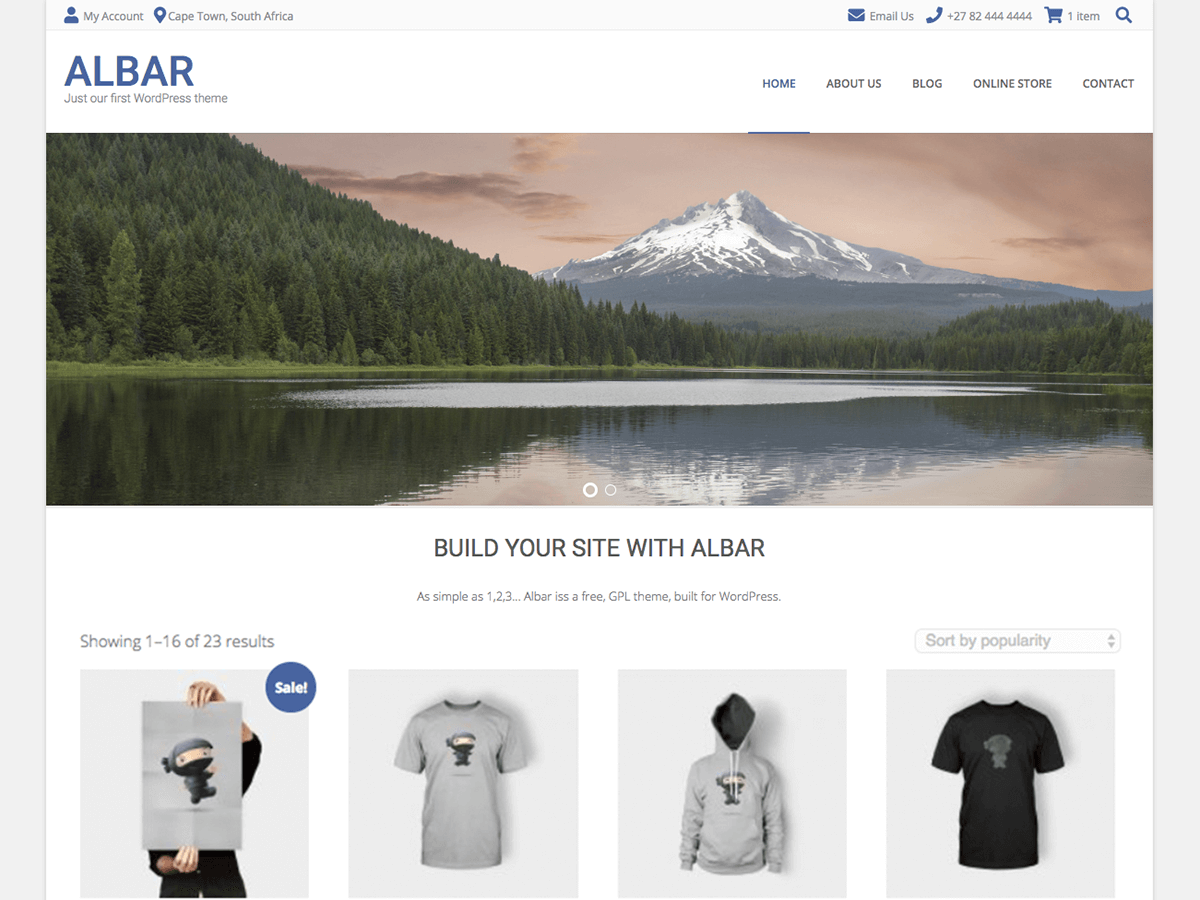 Albar WordPress Theme by kaira