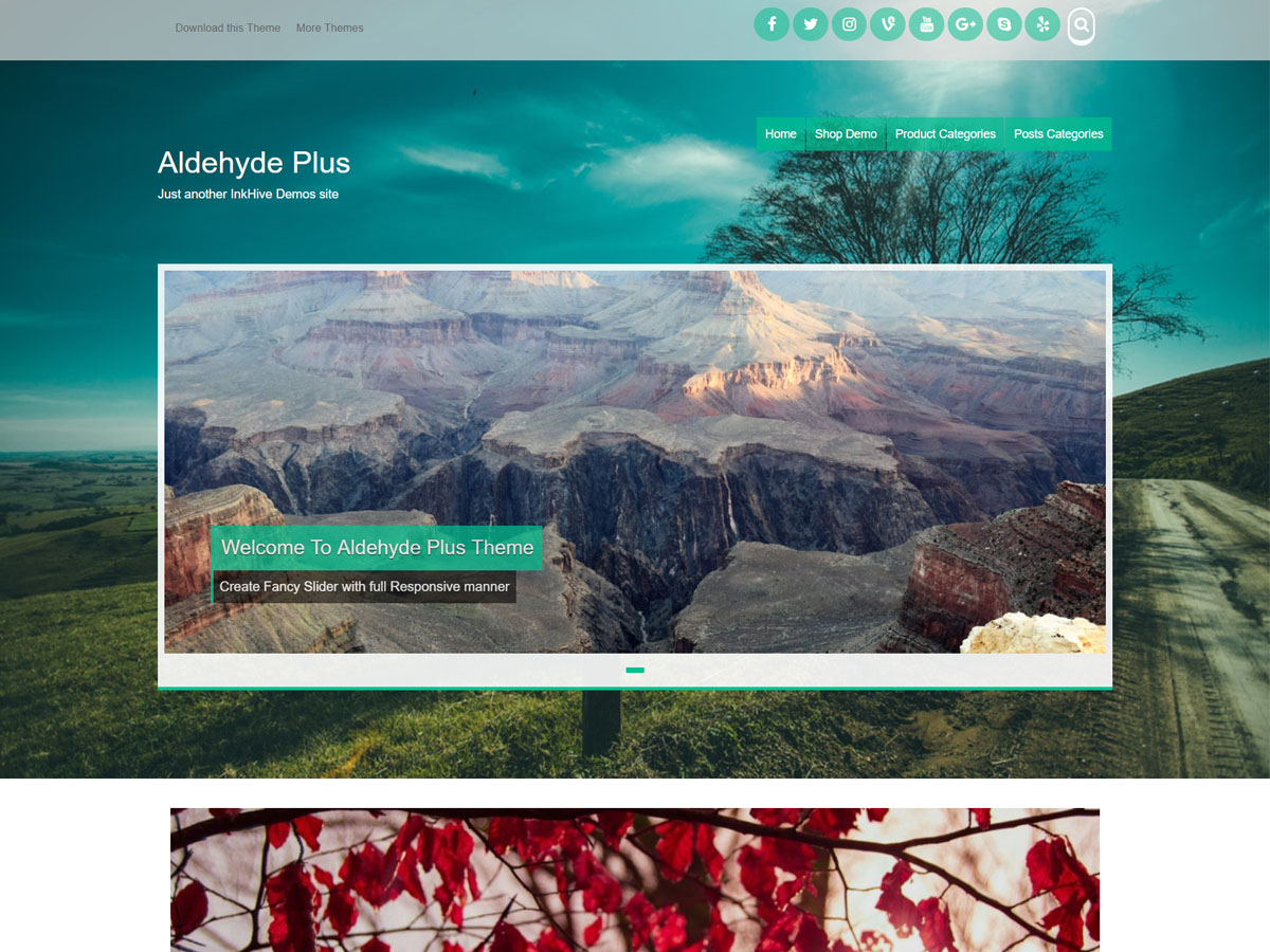 Aldehyde WordPress Theme by inkhive