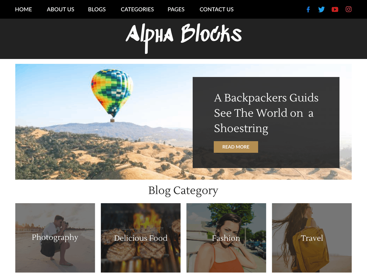 Alpha Blocks screenshot