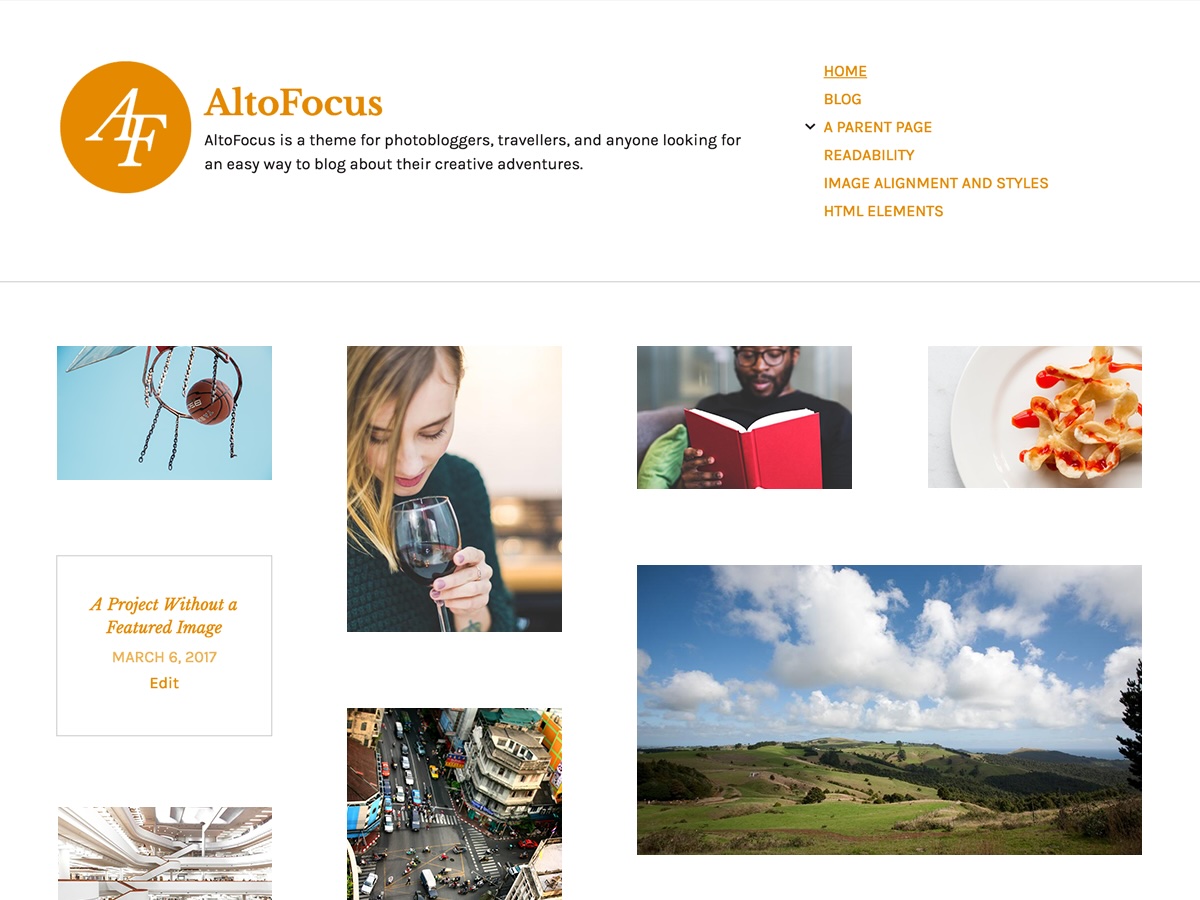 AltoFocus screenshot