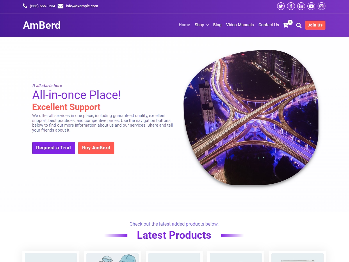 AmBerd - Online Store screenshot