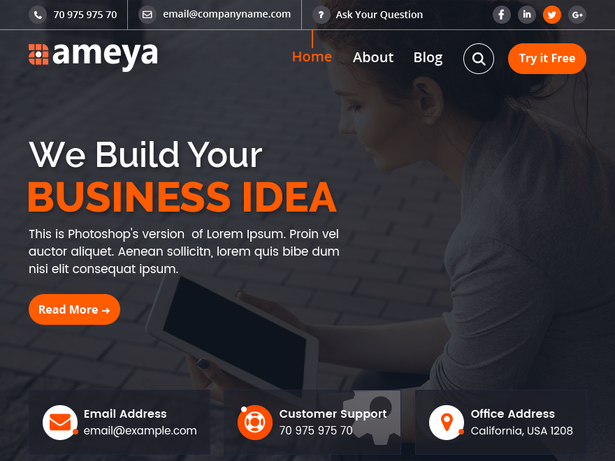 Ameya screenshot