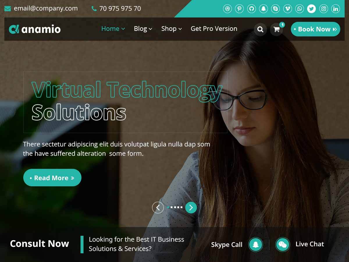 Anamio screenshot