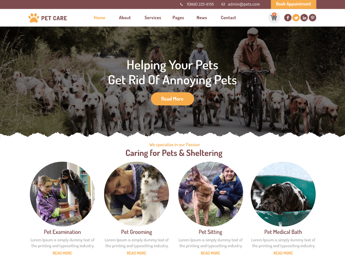Animal Pet Care screenshot